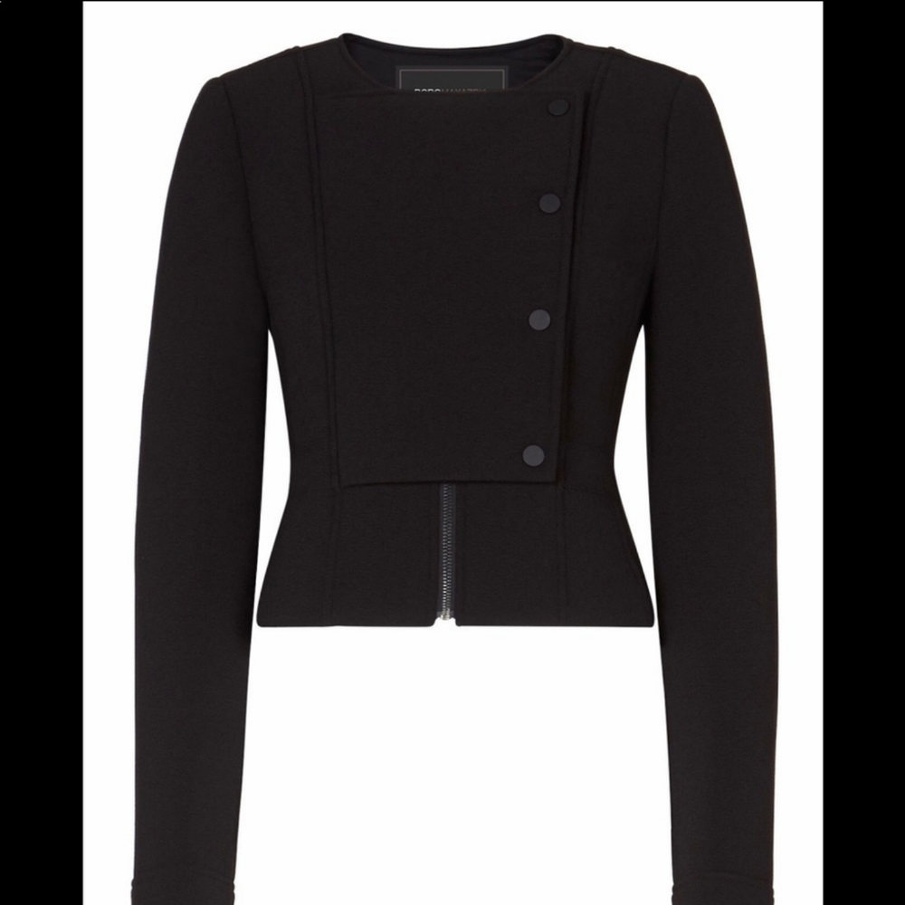 💫Host Pick 💫BCBGMaxAzria  Peplum Moto Jacket XS